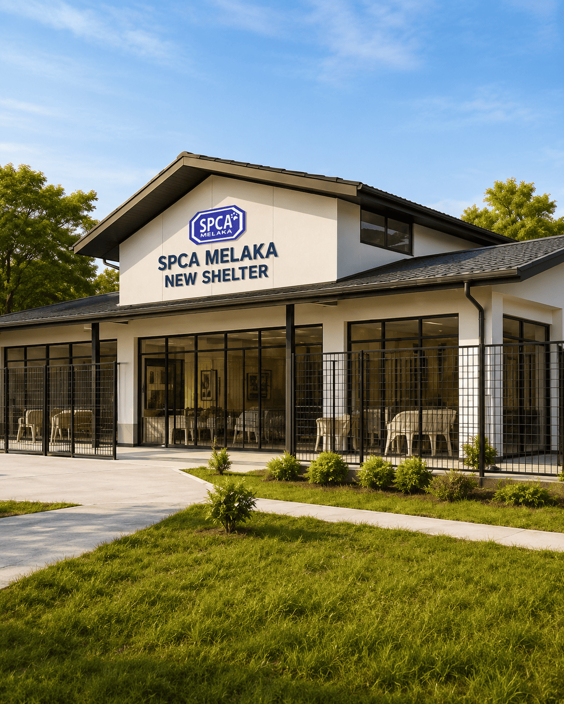 SPCA Melaka new animal shelter building fundraising campaign